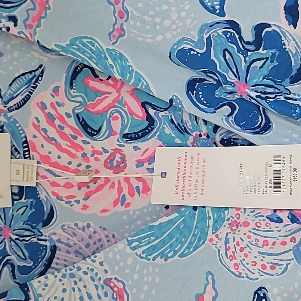Lilly Pulitzer Minka Romper Multi Bahamas Beachcomber - Picture 6 of 8